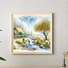 Country Stream-Full Round Diamond Painting 40*40CM
