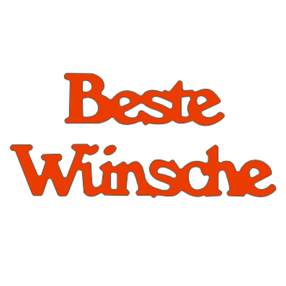 

German Word - Paper Craft Cutting Dies, 501 Original