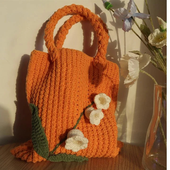 YarnSet-Wind Chime Flower Bag Crochet Starter Kit