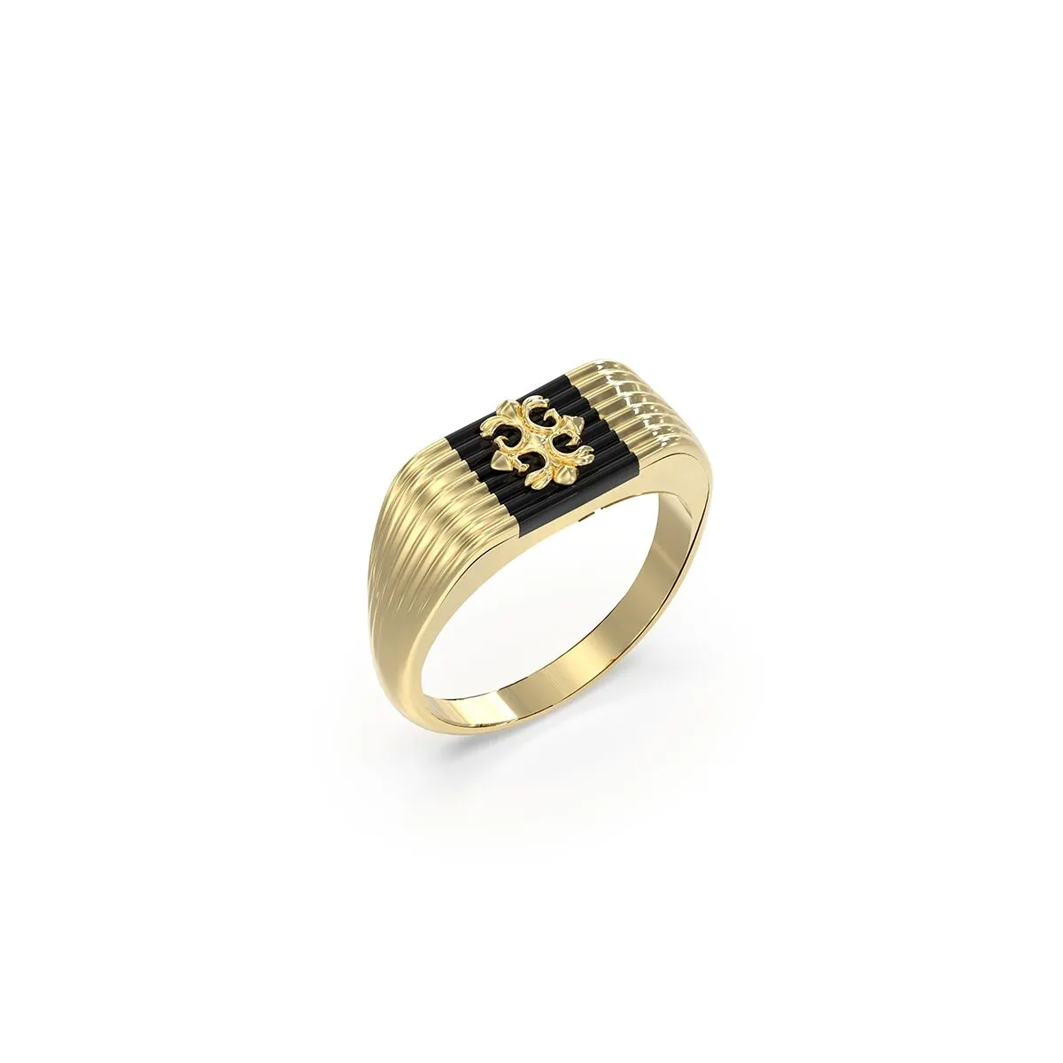 Men's Ring Guess JUMR05069JWYGBK62 Golden 22