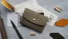 Handmade Italian Pueblo frosted vegetable-tanned cowhide cardholder/wallet