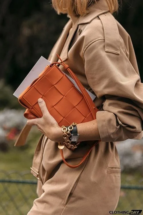 Weave Square Crossbody Bag