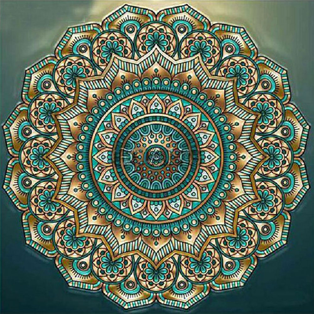 

Mandala - Round/Square Drill Diamond Painting - 30*30CM, Square diamond 30*30cm, 501 Original