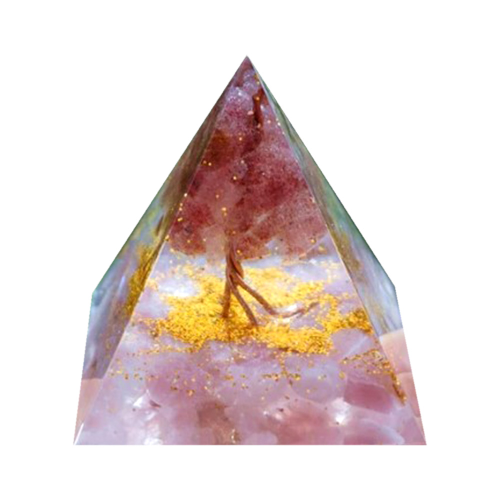 

5cm Natural Orgonite Pyramid Chakra, 501 Original