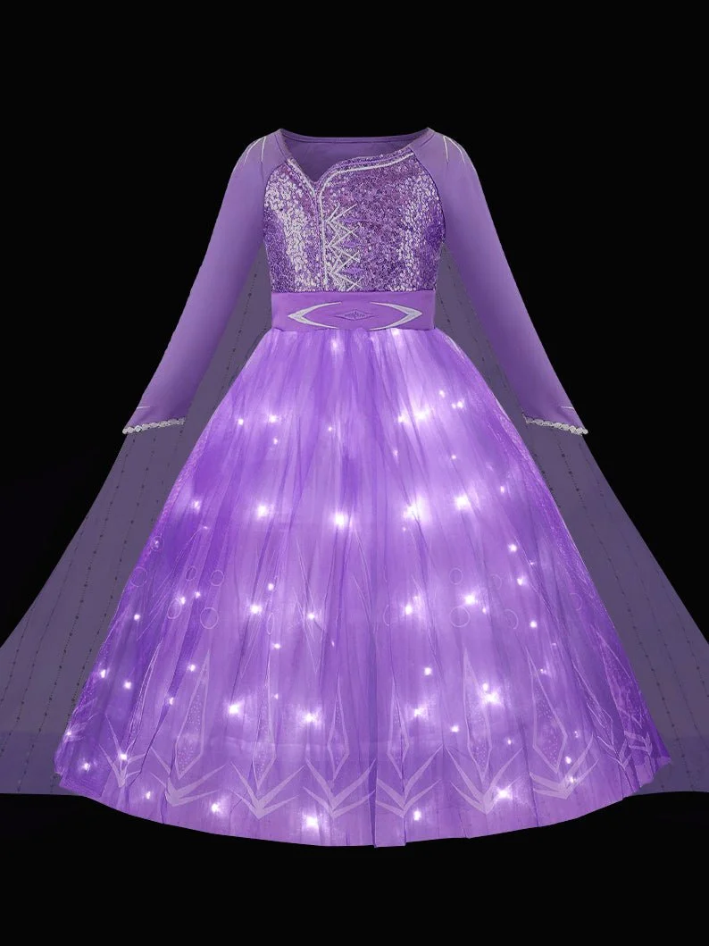 Girl Snow Party Dress Cosplay Dress up