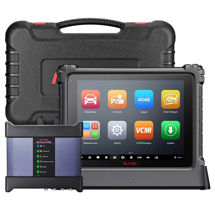 Autel USA MS919 MaxiSys Advanced Diagnostic Tablet/Scan Tool Kit w/VCMI  (Upgraded Elite) + Free Tools