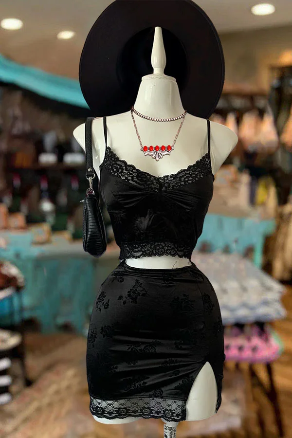 Vintage Lace Suit