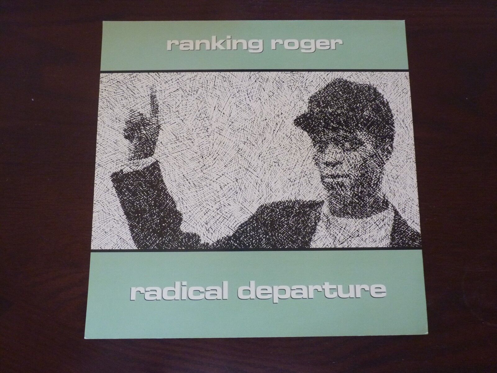 Ranking Roger Radical Departure LP Record Photo Poster painting Flat 12x12 Poster