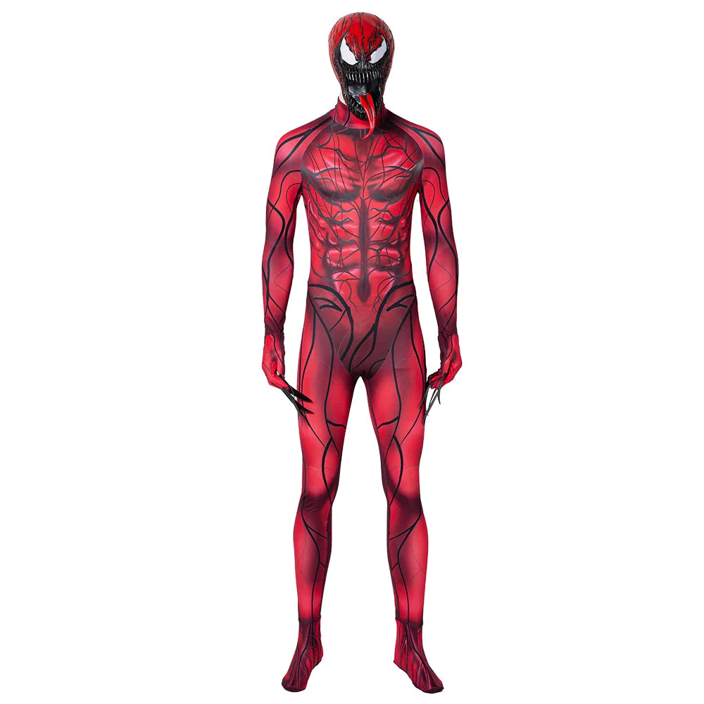 Venom 2 Carnage Cosplay Costume Red Venom Cosplay Suit
