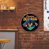 Hot Stick Muscle Car - Round Wooden Signs - 30*30cm