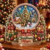 DIY Special Shape Diamond Painting Pearl Art Desk Ornament Xmas Decor Kit
