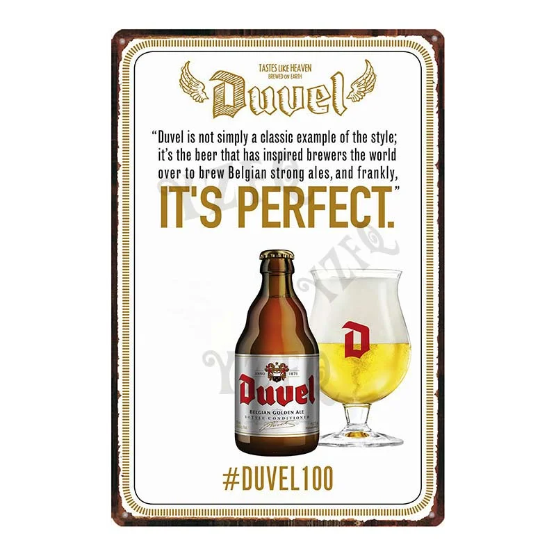 Athvotar Metal Painting Tin Sign Wall Bar Cafe Home Art Kitchen Decor Living Room 30X20CM DU-6599A