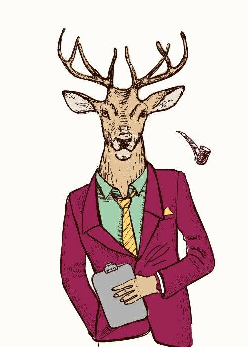 

Fashion Deer – Paint By Numbers - 40*50CM, 501 Original