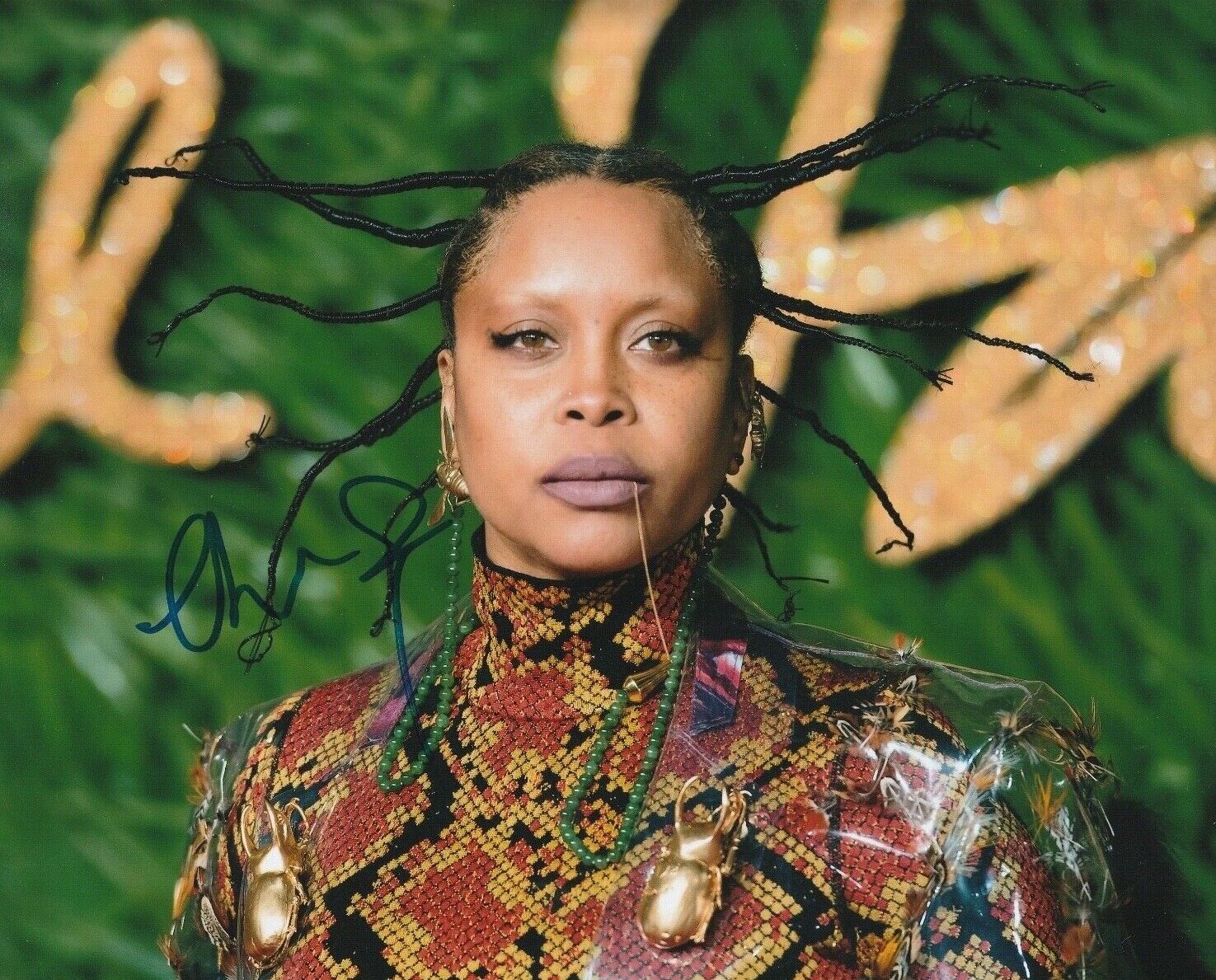 * ERYKAH BADU * signed autographed 8x10 Photo Poster painting * NEXT LIFETIME * BAG LADY * 1