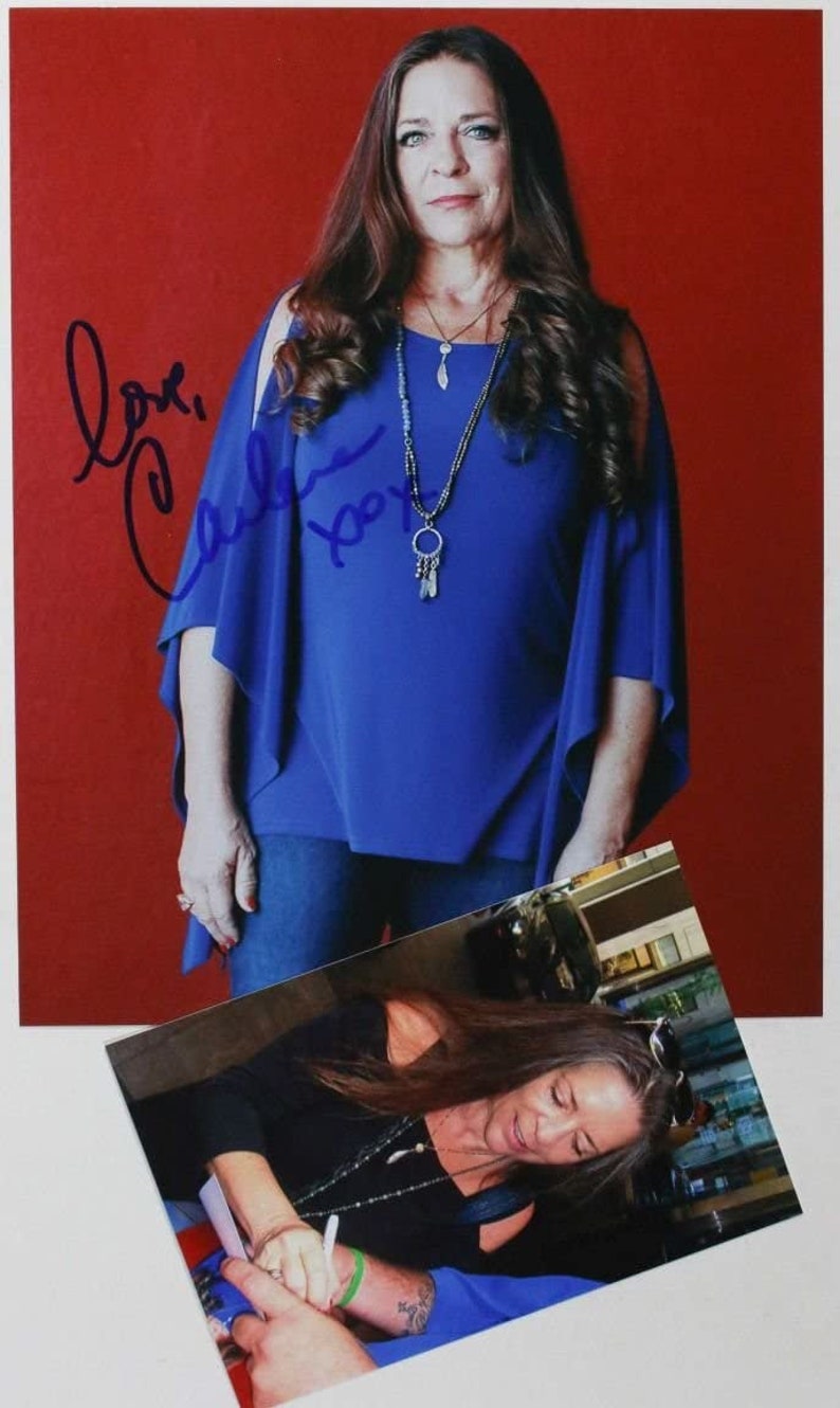 Carlene Carter Signed Autographed Glossy 8x10 Photo Poster painting - COA Matching Holograms