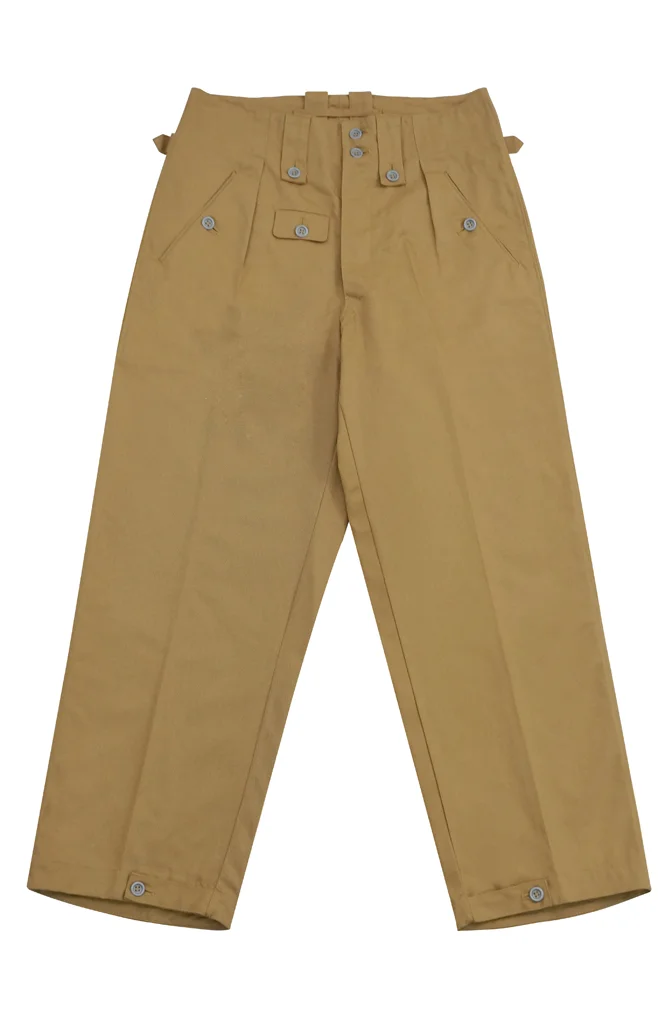   Wehrmacht DAK Tropical Afrikakorps Sand M1943 Field Trousers German-Uniform
