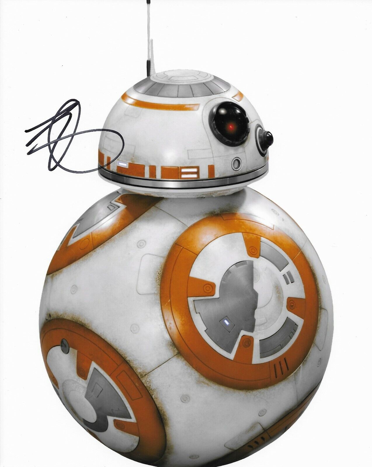 Ben Schwartz Star Wars The Force Awakens autographed Photo Poster painting signed 8x10 #3 BB8