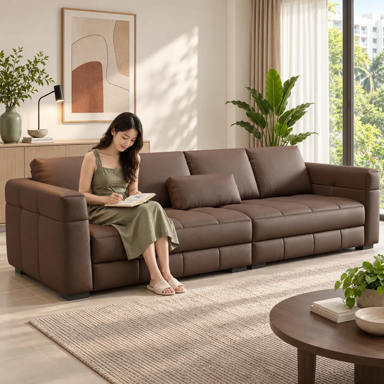 Blazer Sofa - Cocoa Brown — Product view 2