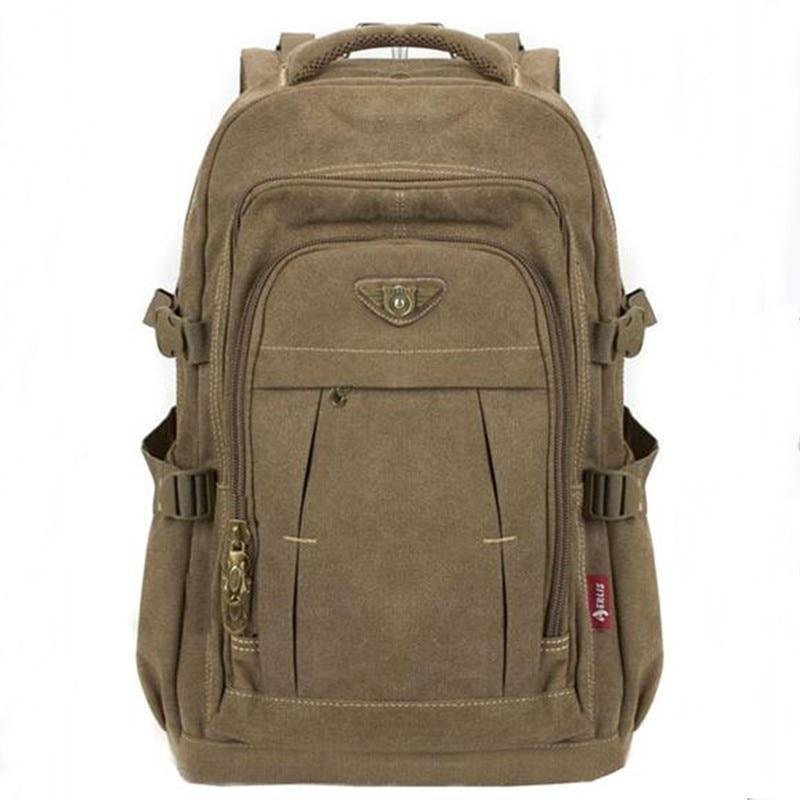 Military Canvas Backpack、、sdecorshop