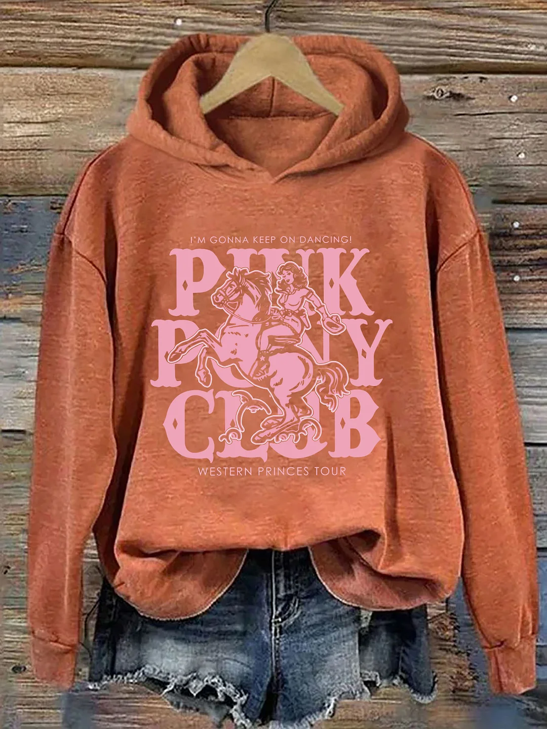 Pink Pony Club Hoodie