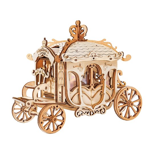 Rolife Classic Carriage 3D Wooden Puzzle TG506 | Robotime Online