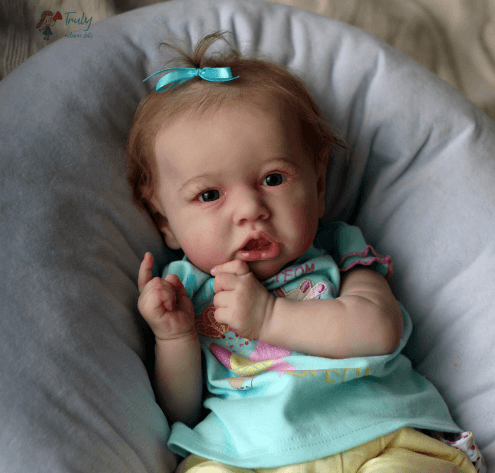RBG®12'' Leanna Realistic Cute Reborn Baby Doll Girl,Birthday Gift