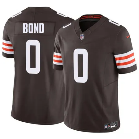 Youth Cleveland Browns #0 Isaiah Bond Brown 2026 NFL Draft Vapor F.U.S.E. Limited Jersey