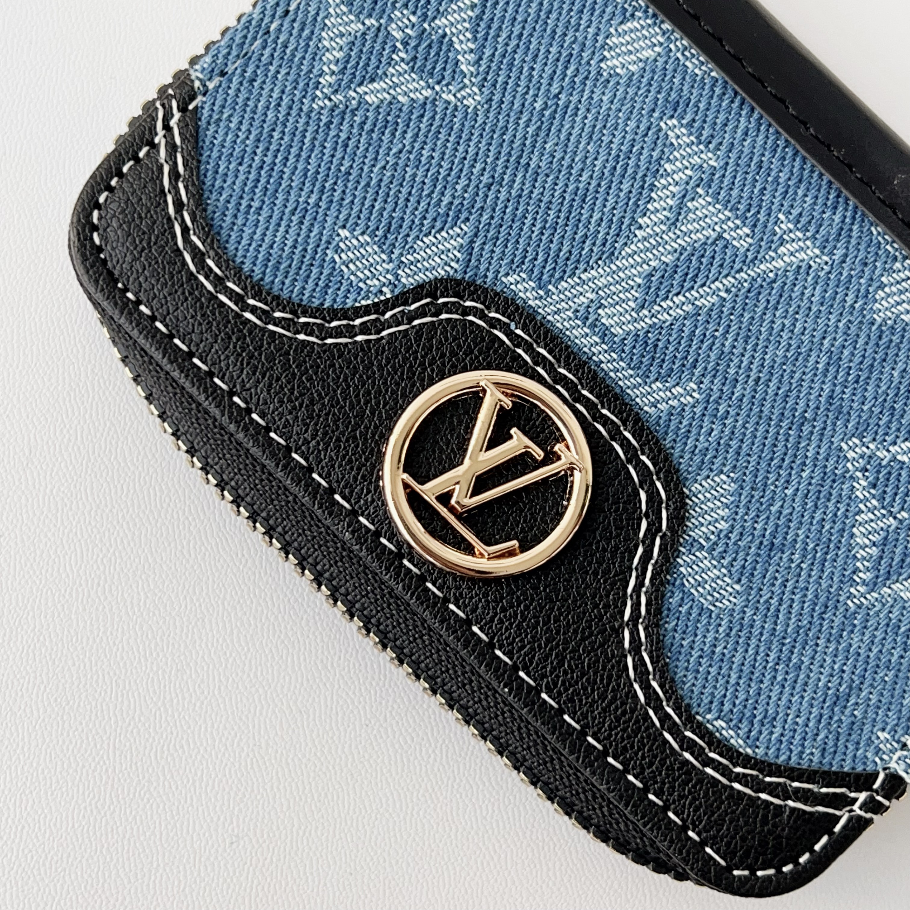 Mini Louis Vuitton Handbag Zip Wallet Gucci Card Holder Leather Coin Purse