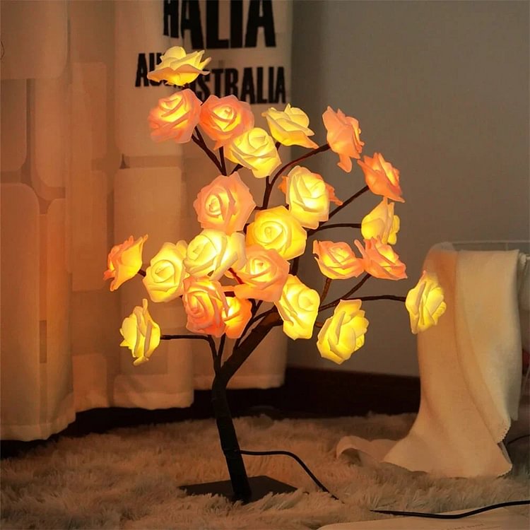 Creative LED Rose Tree Table Lamp CSTWIRE