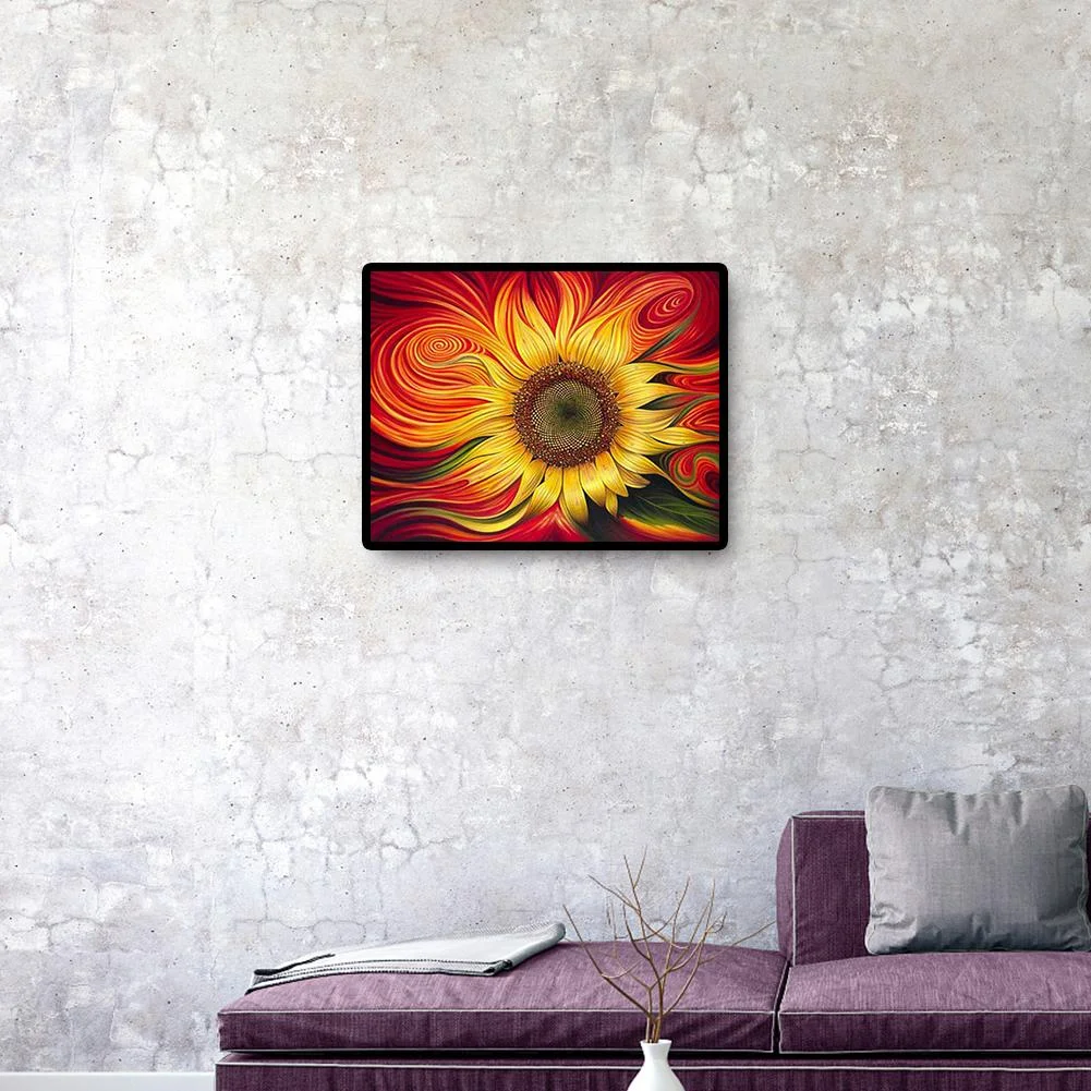 Diamond Painting - Full Square Drill - Sunflower(40*50cm)