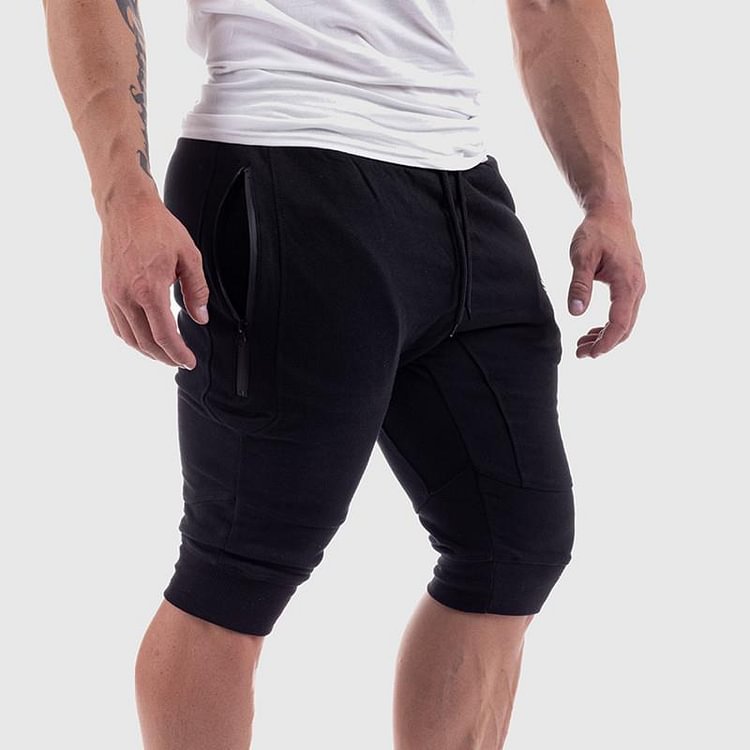3/4 Knee Length Cotton Casual Men's Shorts