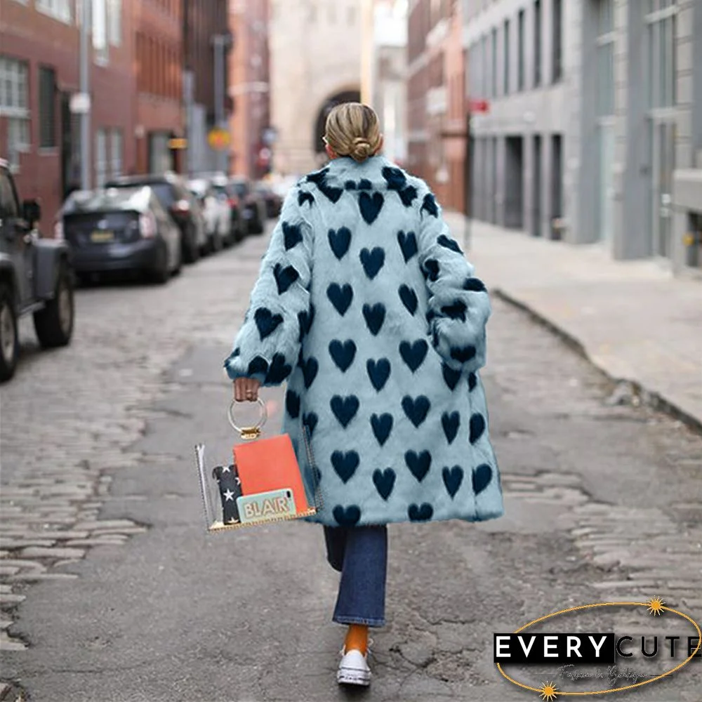 Elegant Lapel Long Sleeve Overcoat