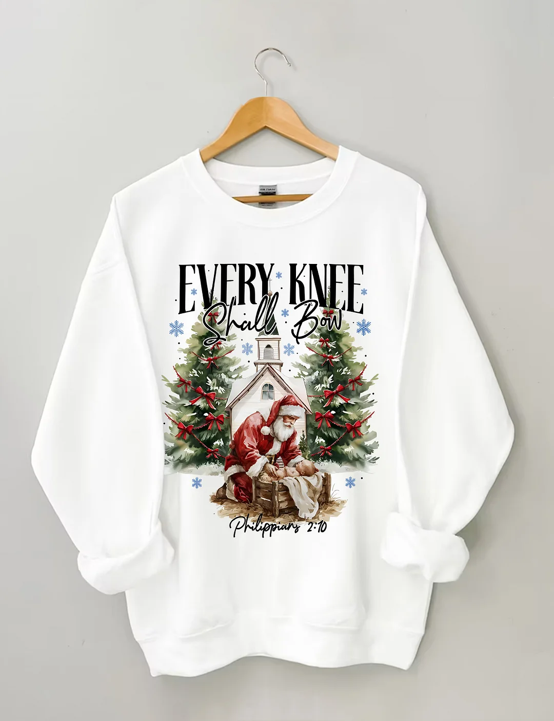 Every Knee Shall Bow Sweatshirt