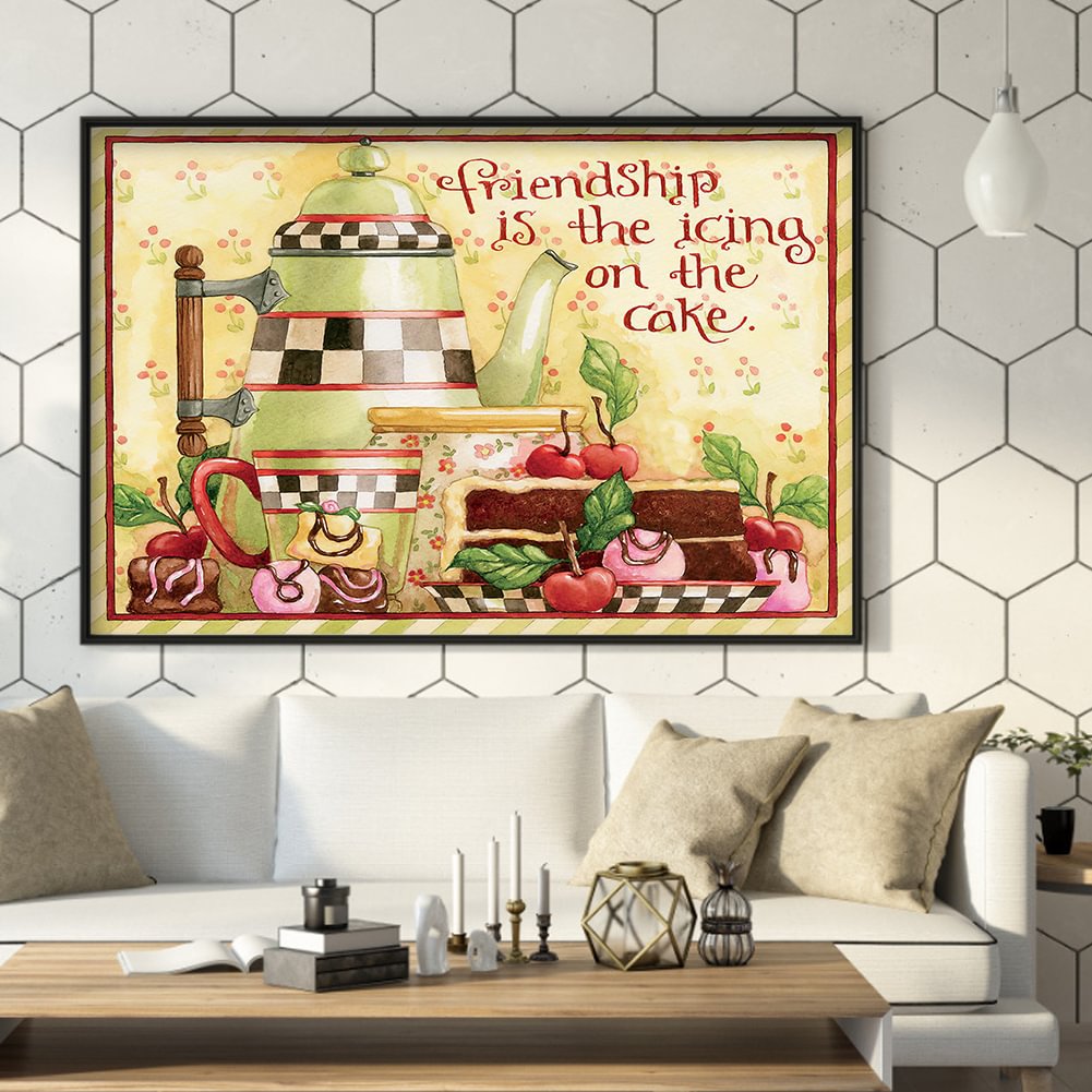 Kitchen-Full Round Diamond Painting（50*40CM）