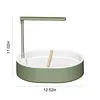 Automatic Parrot Bathtub with Circulating Shower System Parrot Bath Shower for African Grey Cockatiel Conure Budgie Lovebird