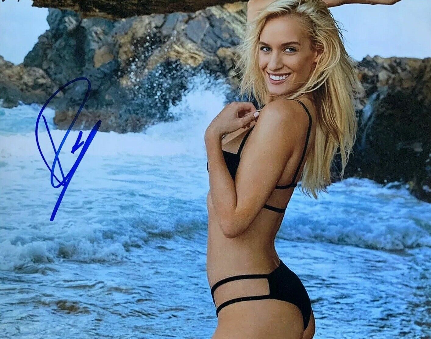 Paige Spiranac Autographed Signed 8x10 Photo Poster painting REPRINT