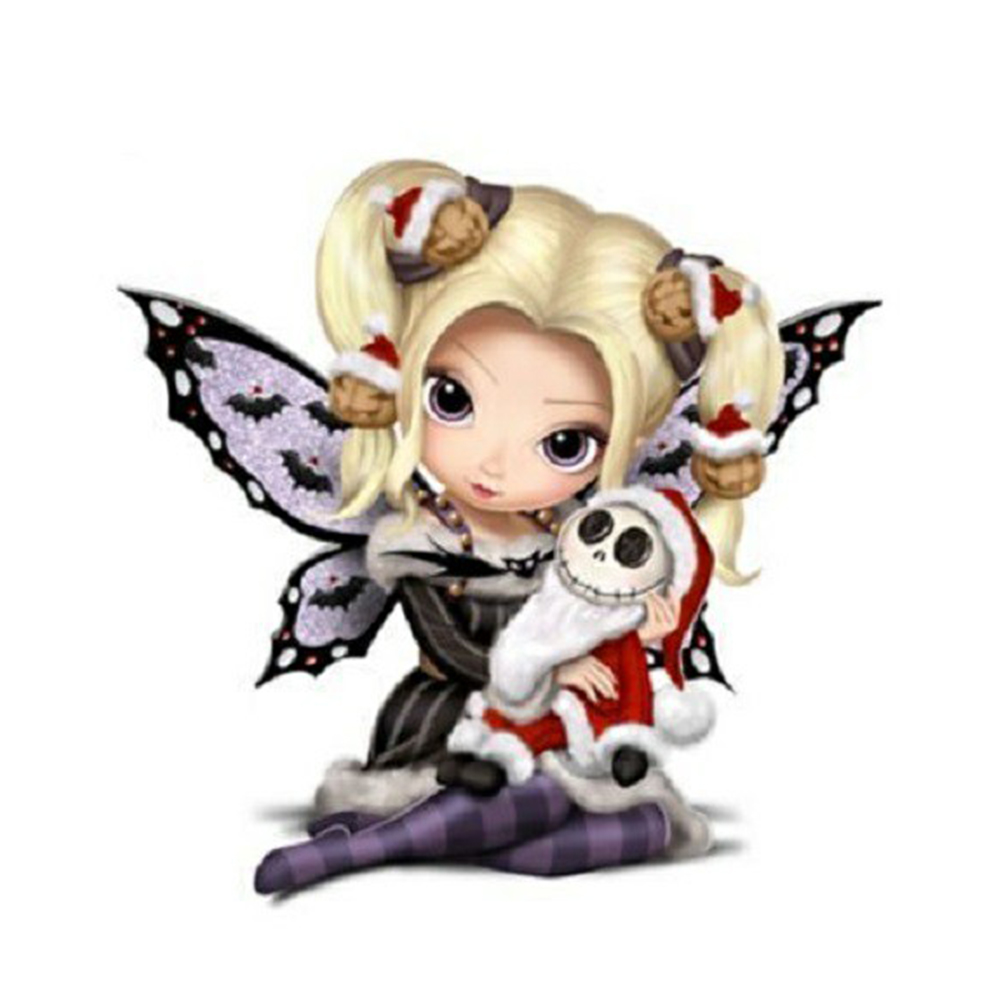 

Flower Fairy - Round Drill Diamond Painting - 40*40CM, 501 Original