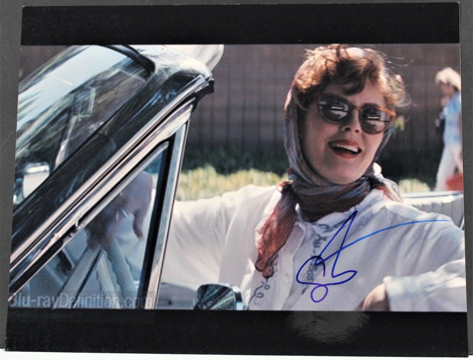 SUSAN SARANDON In-person Signed Photo Poster painting - Thelma & Louise - Oversized