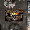 Route 66 Car - Metal Tin Signs(8*12Inch/12*16Inch) - Garage&Transport