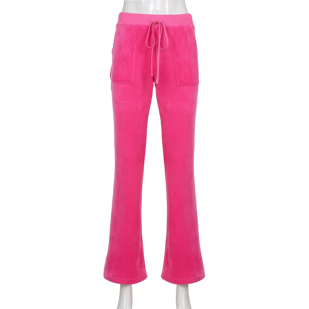 Rapcopter Velvet Solid Jackets Aesthetic Pockets Hooded Coat Long Sleeve Slim Cropped Outwear Autumn Winter Women Outerwear Chic