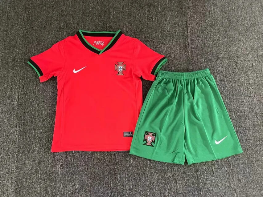 2024/2025 Kids Size Portugal Home Football Shirt mysite