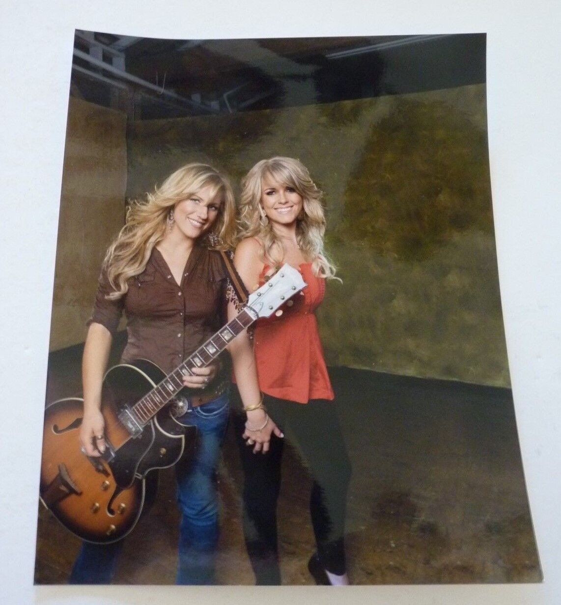 Bomshel Country Music 8x10 Color Promo Photo Poster painting