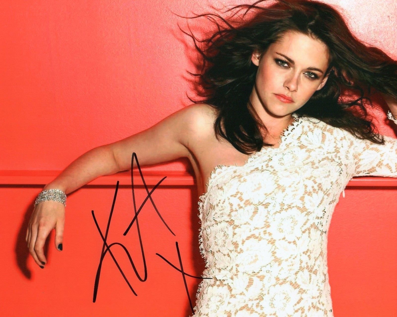 KRISTEN STEWART AUTOGRAPHED SIGNED A4 PP POSTER Photo Poster painting PRINT 31