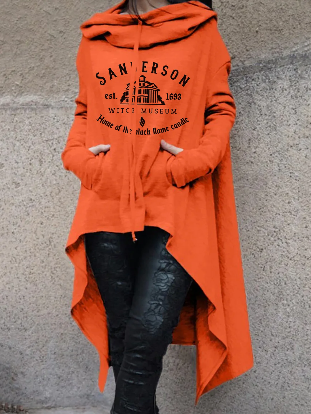 Sanderson Witch Museum Hooded Long Sleeve Sweatshirt