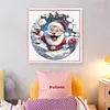 Winter Santa Claus-11CT Stamped Cross Stitch 40*40cm/15.75*15.75in tapestrymarket