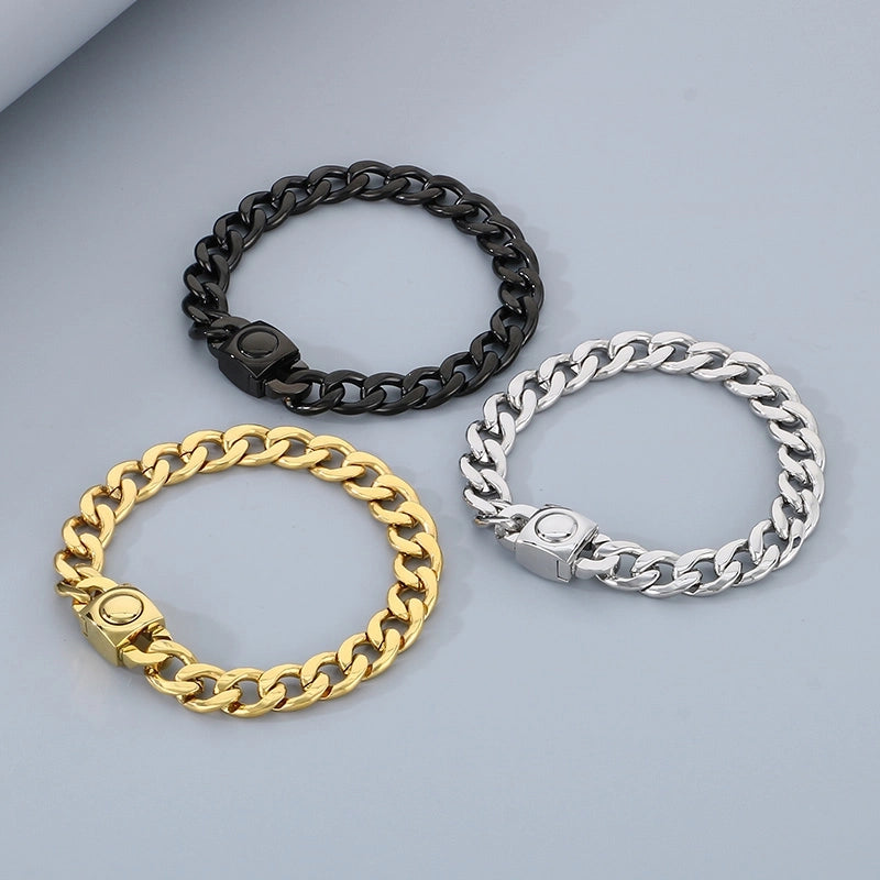 Stainless Steel NK Chain Bracelet Fashion Personality Titanium Steel Figaro Chain Necklace