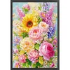 Flowers In Full Bloom-11CT Stamped Cross Stitch 55*75cm/21.65*29.53in (Big Size)