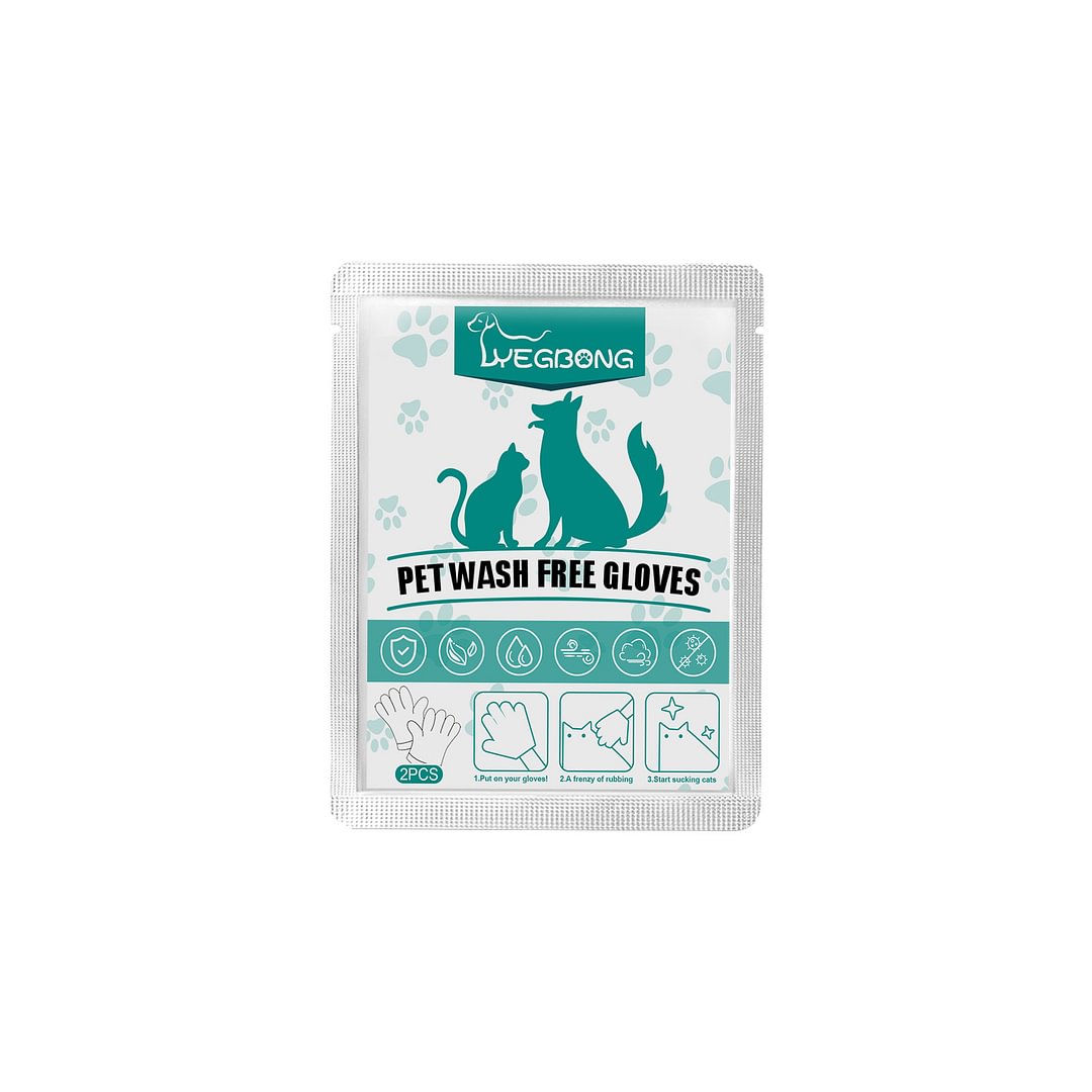 Pet Disposable Cleaning Massage Gloves
