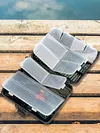 277Pcs Carp Fishing Lures Accessories with Storage Box Swivels Bait Hooks Set