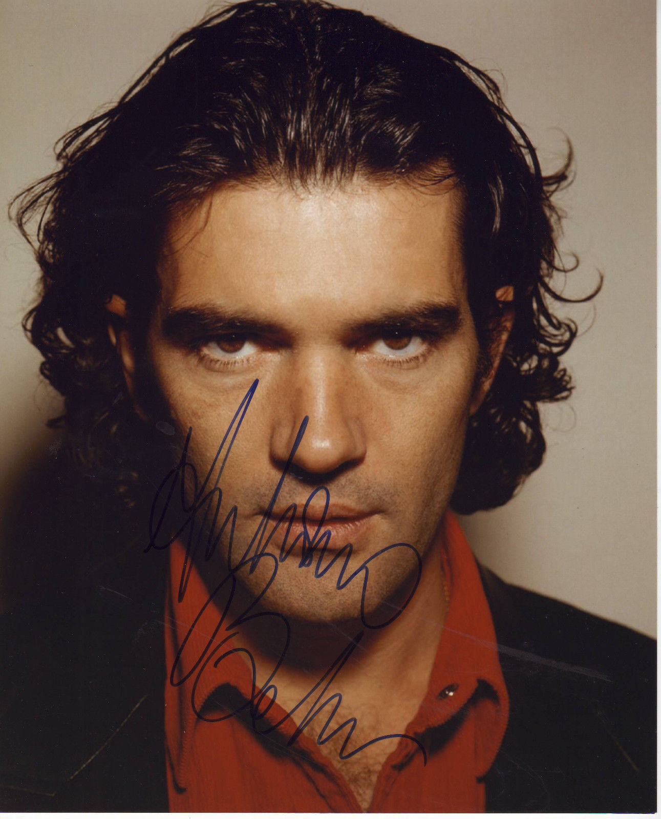 ANTONIO BANDERAS AUTOGRAPH SIGNED PP Photo Poster painting POSTER